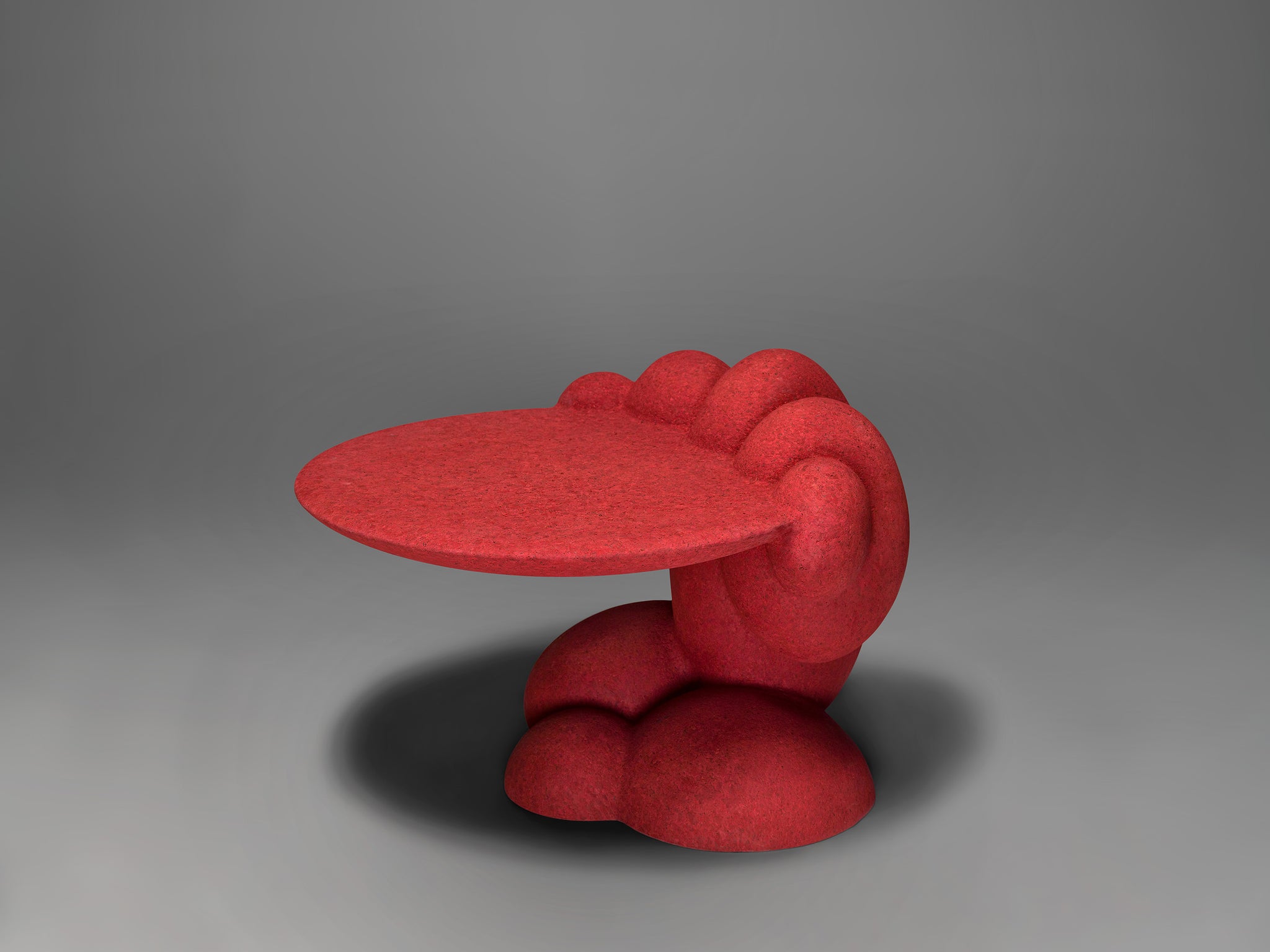 FRIENDS SIDE TABLE<br>TOMATO RED