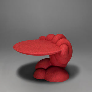 FRIENDS SIDE TABLE<br>TOMATO RED