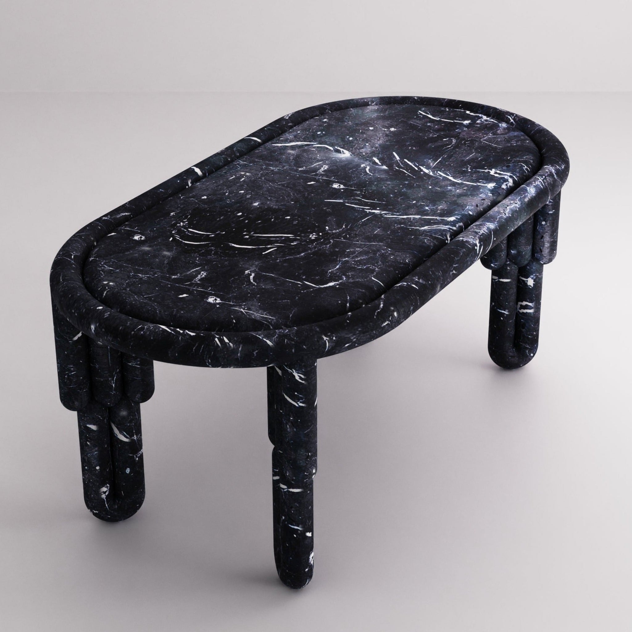 KIPFERL MARBLE DINING TABLE