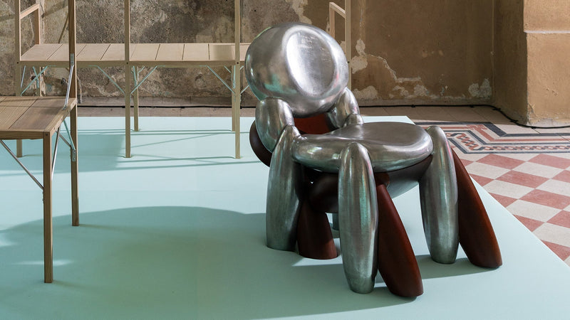 Compulsion Chair by Lara Bohinc at Alcova, Villa Bagatti Valsecchi — House of Creatures exhibition, Milan Design Week 2026, Bohinc Studio
