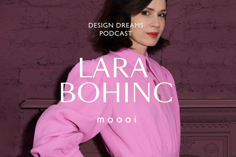 Lara Bohinc of Bohinc Studio — portrait photograph for Design Dreams podcast by Moooi, January 2024