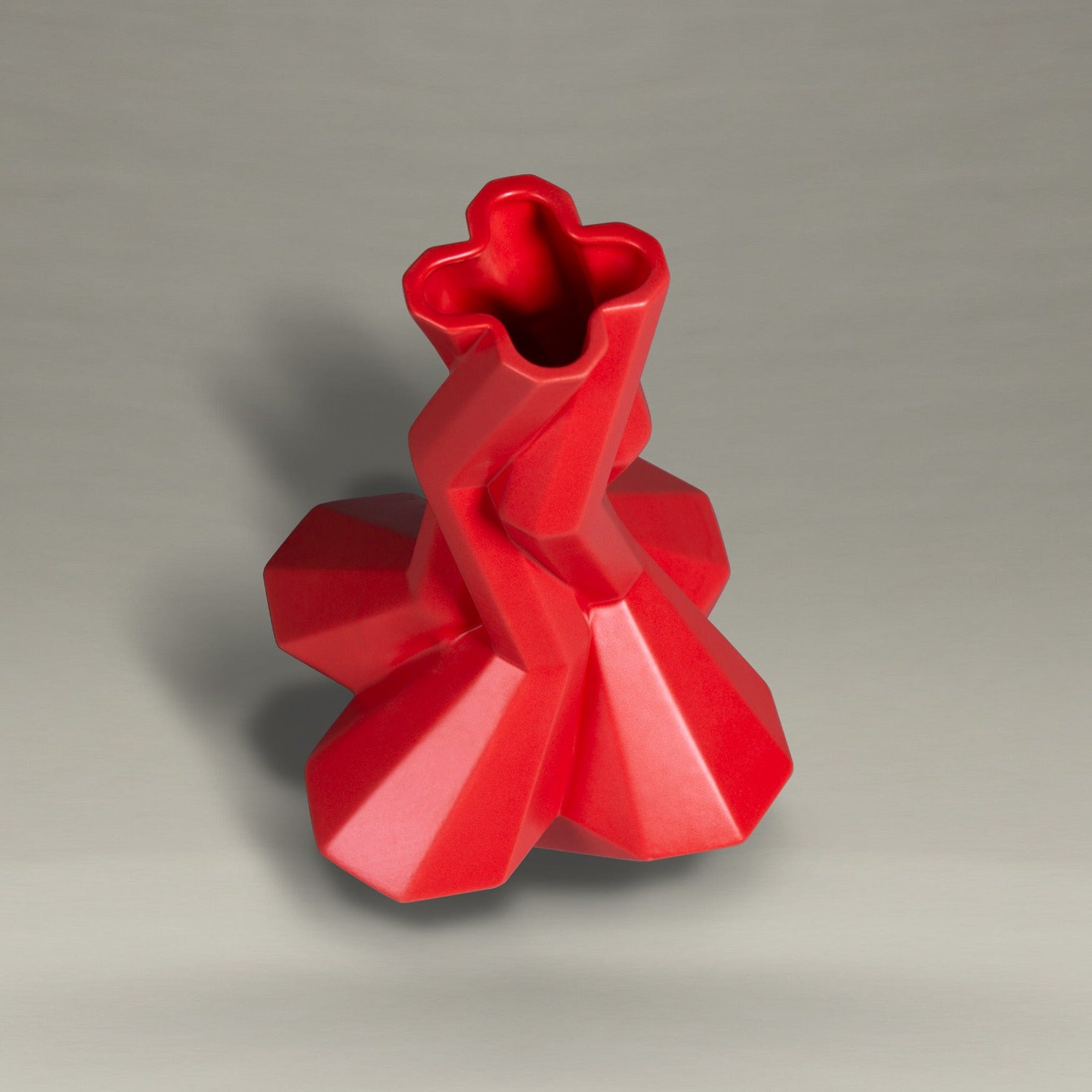 FORTRESS CUPOLA VASE<br>RED