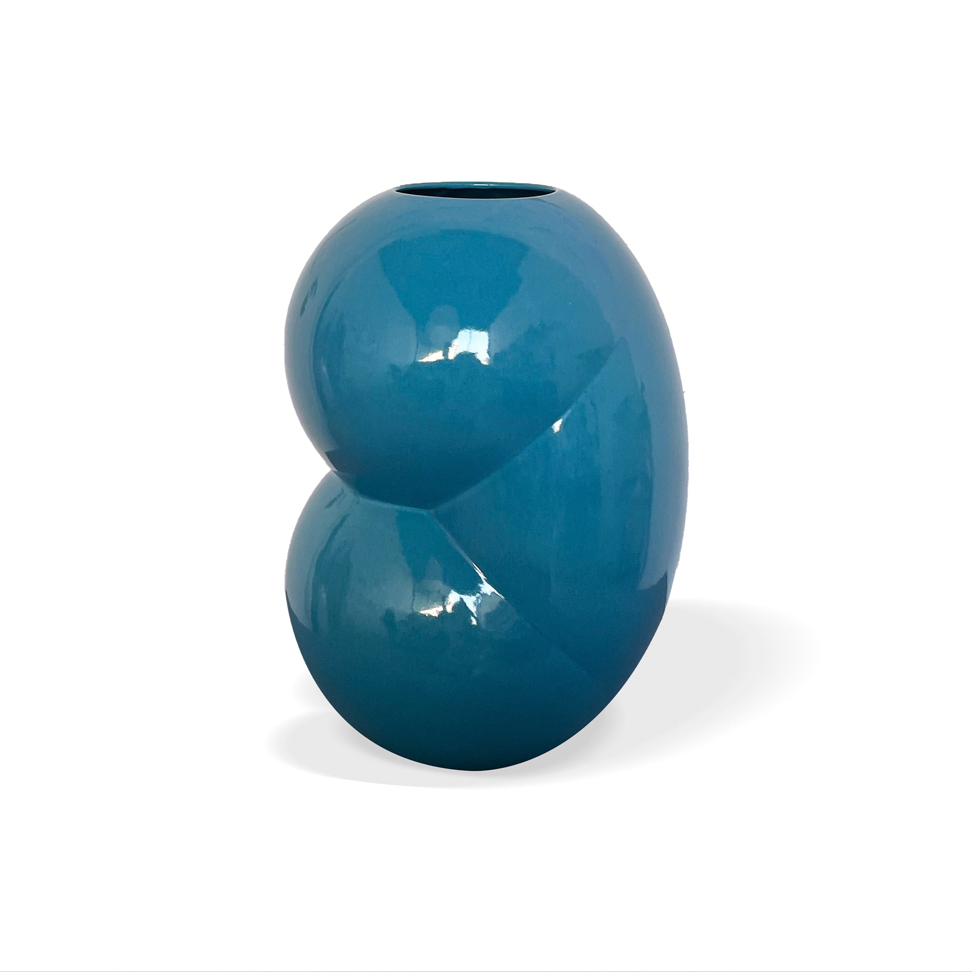 PEACHES HEDY VASE<br>BLUE