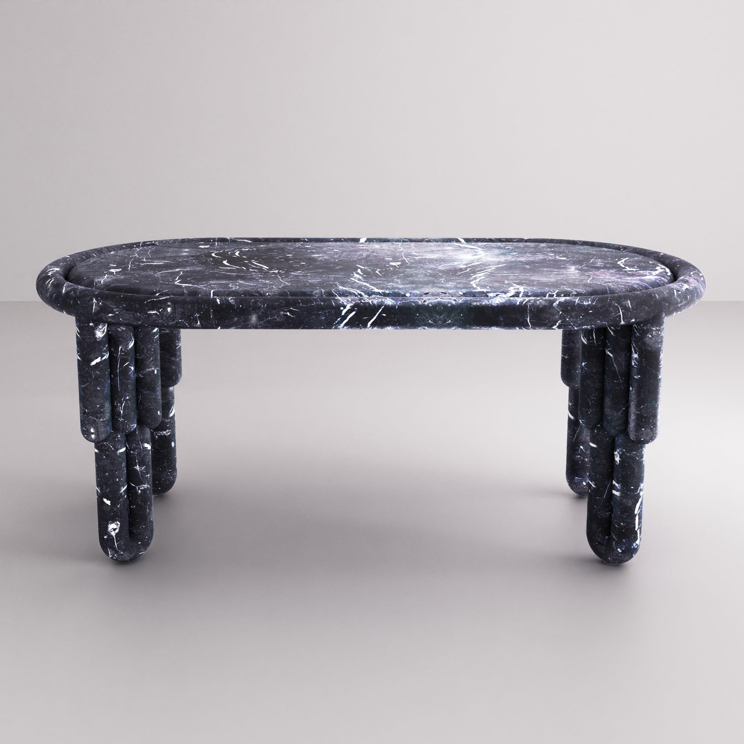 KIPFERL MARBLE DINING TABLE