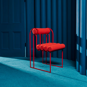 APOLLO DINING CHAIR<br>RED