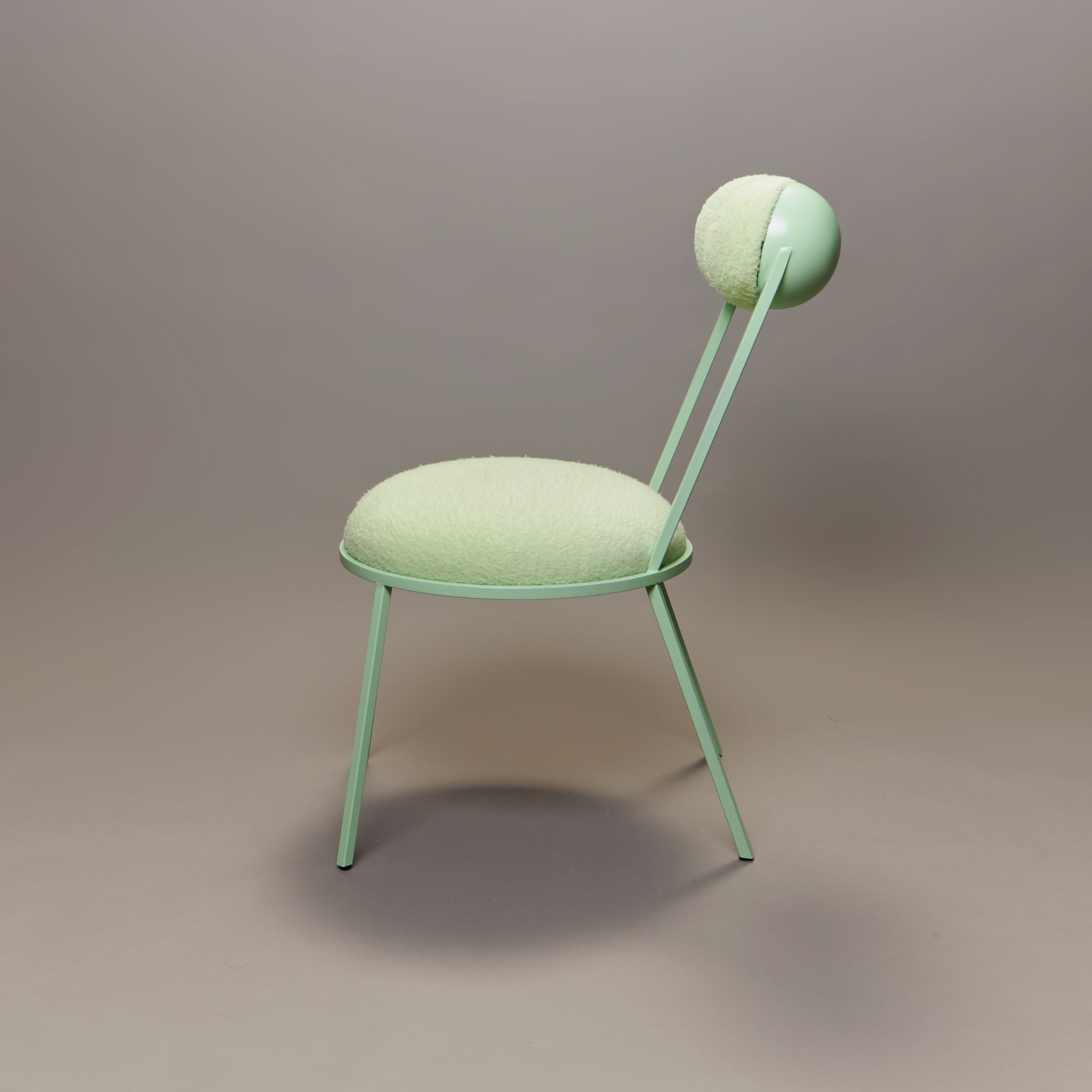TREVOR DINING CHAIR - COLOURED FRAME