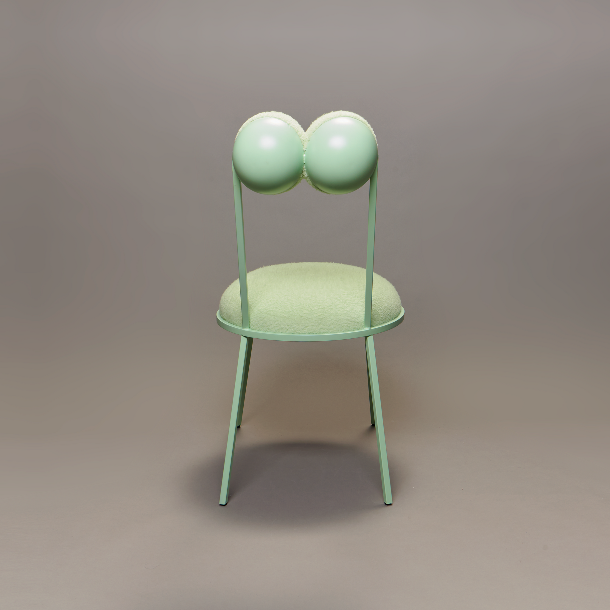 TREVOR DINING CHAIR - COLOURED FRAME