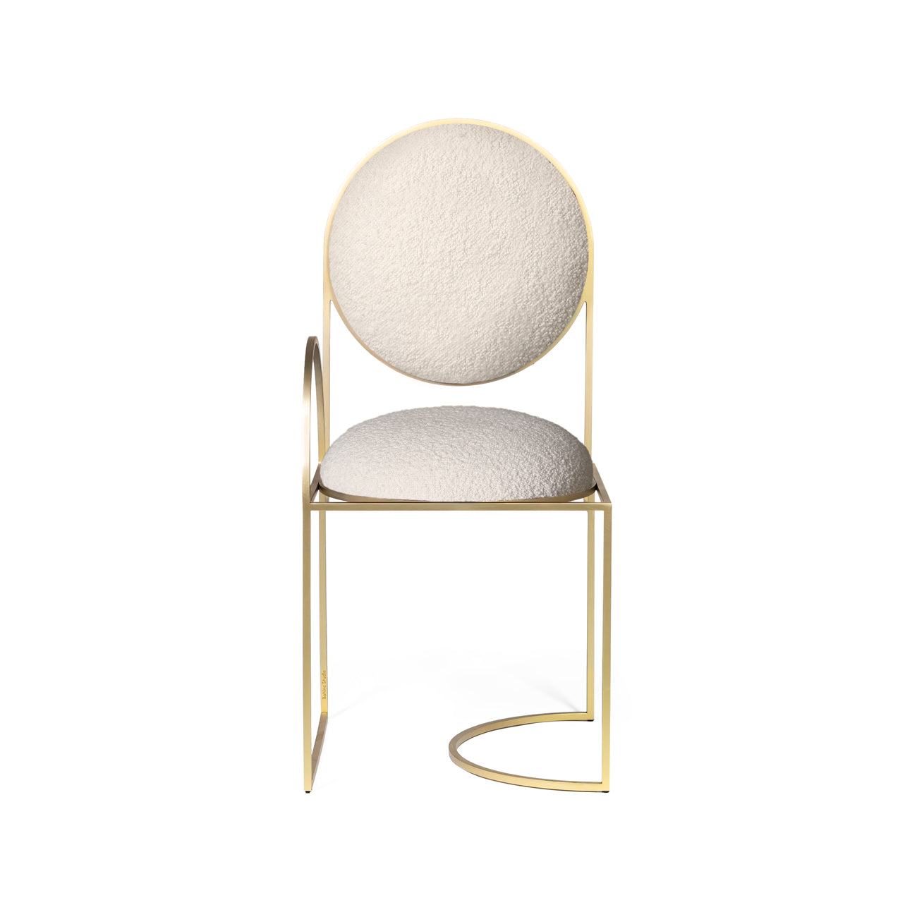 SOLAR CHAIR<br>IVORY BOUCLE
