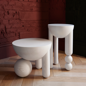 PROFITEROLE SMALL COFFEE TABLE - BLACK