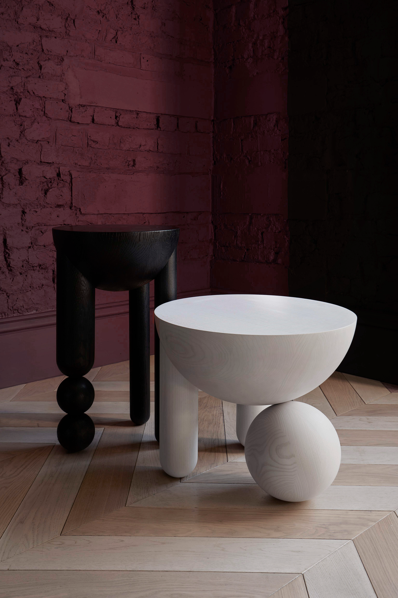 PROFITEROLE SMALL COFFEE TABLE - BLACK