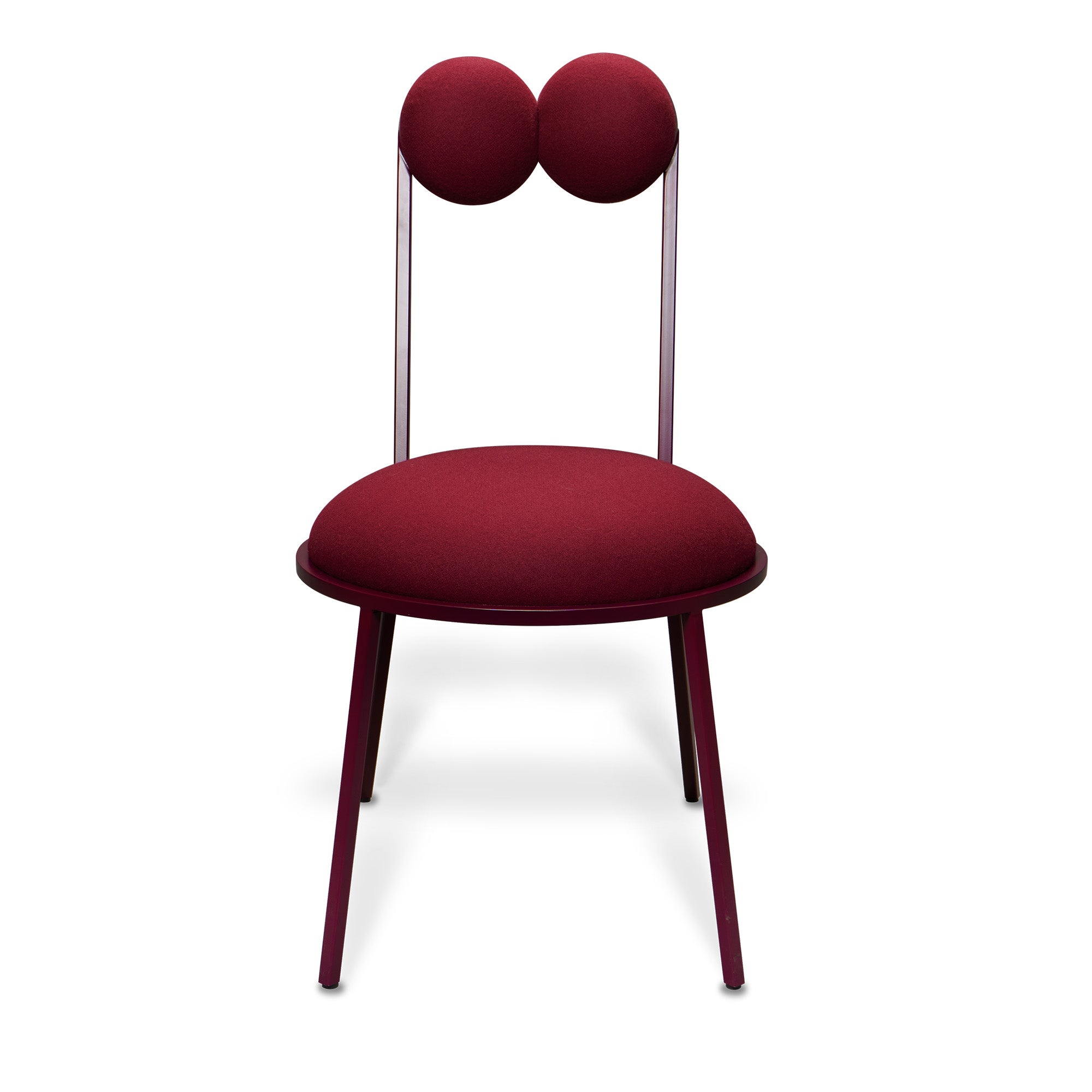 TREVOR DINING CHAIR - COLOURED FRAME