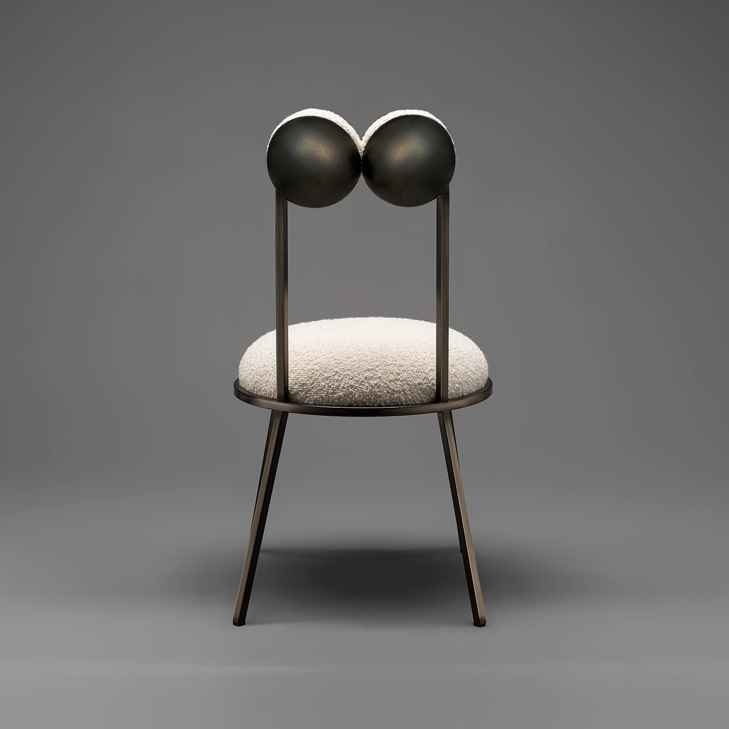 TREVOR DINING CHAIR - BRONZE FRAME