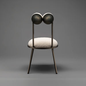 TREVOR DINING CHAIR - BRONZE FRAME