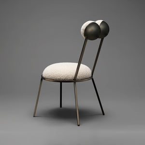 TREVOR DINING CHAIR - BRONZE FRAME