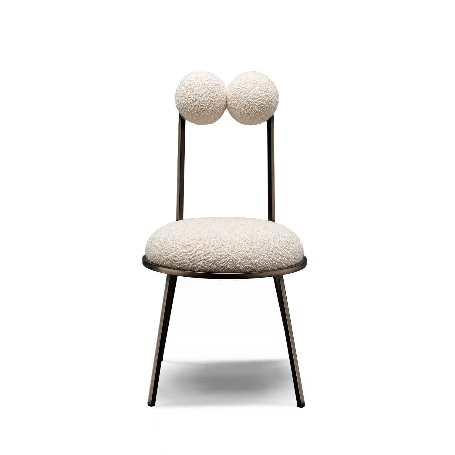 TREVOR DINING CHAIR - BRONZE FRAME