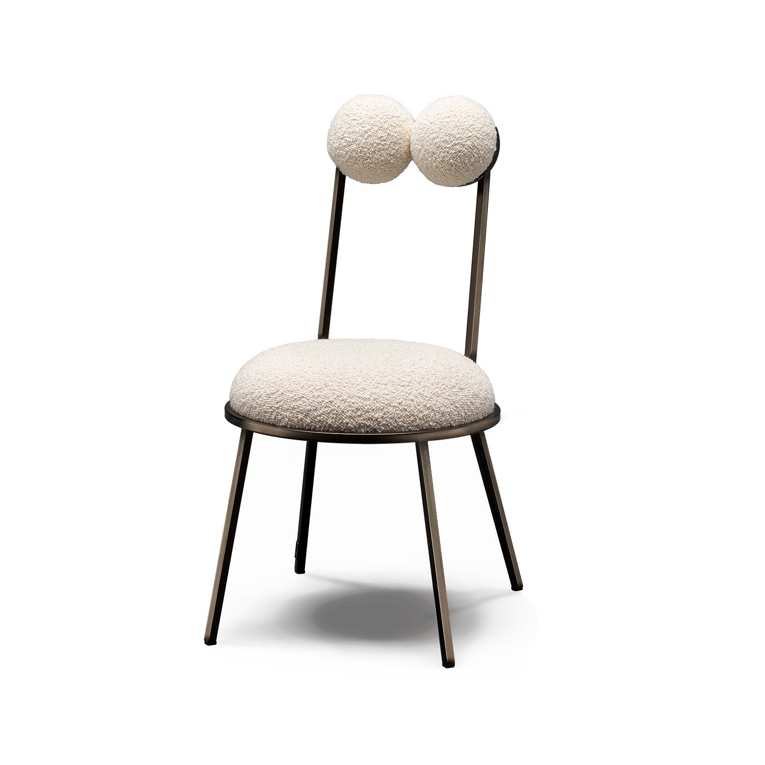 TREVOR DINING CHAIR - BRONZE FRAME