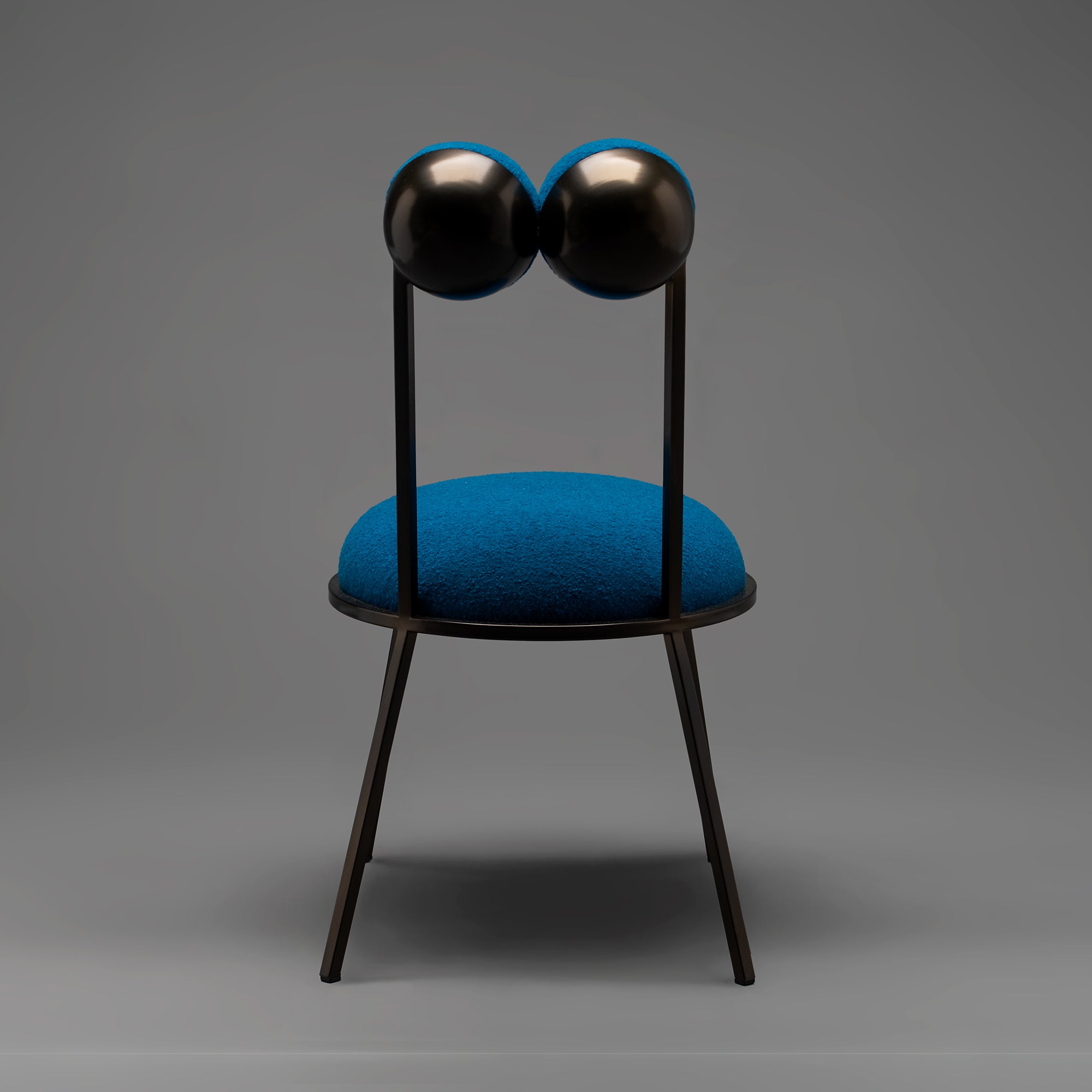 TREVOR DINING CHAIR - COLOURED FRAME