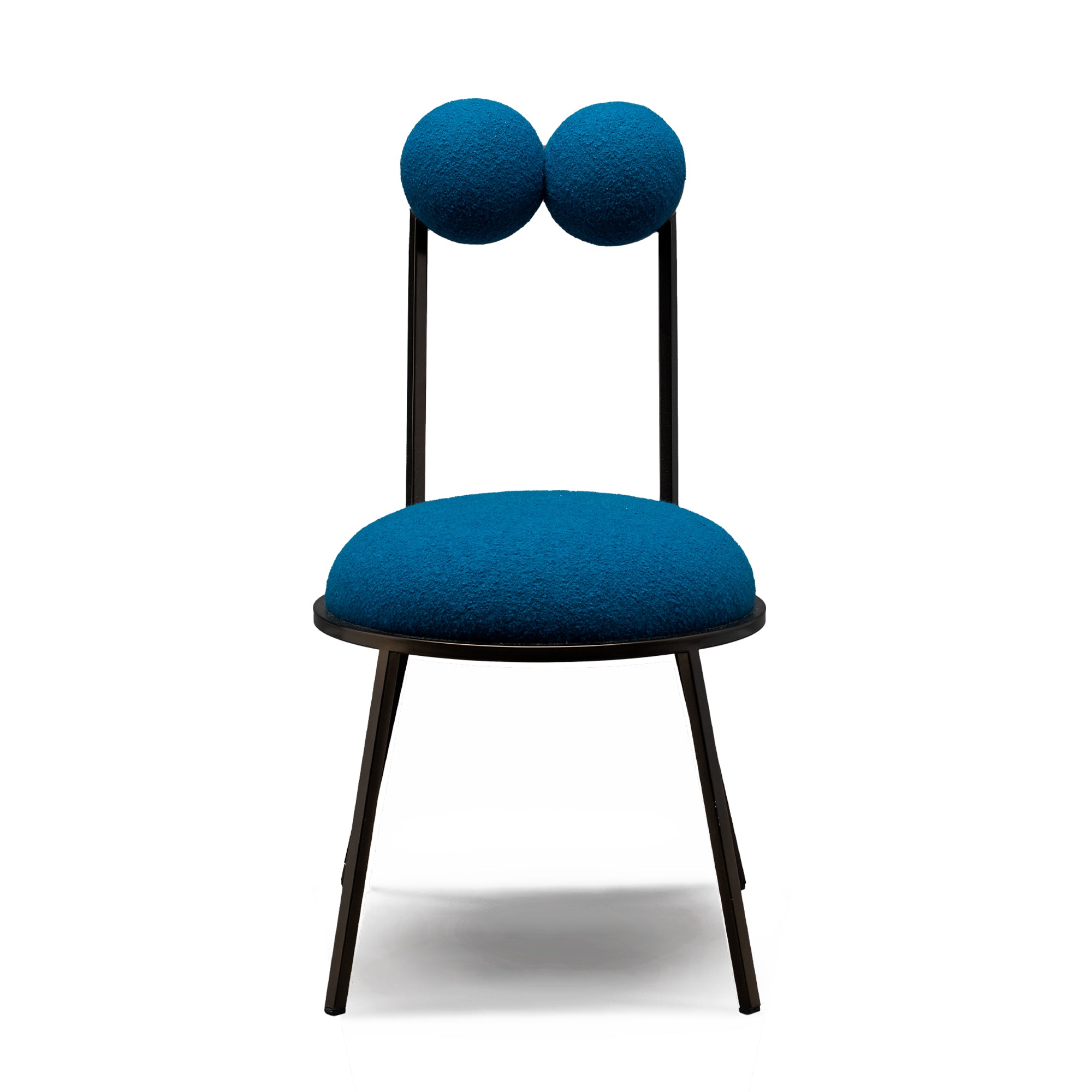 TREVOR DINING CHAIR - COLOURED FRAME