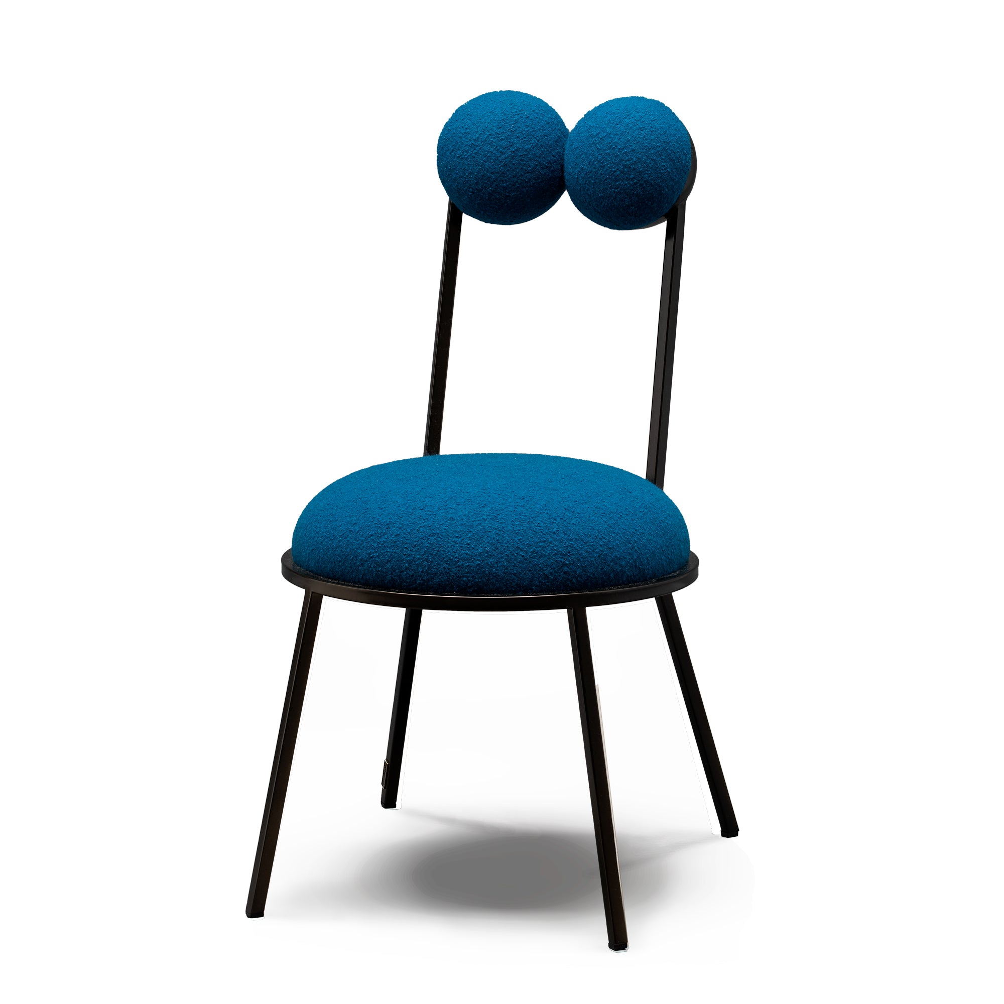 TREVOR DINING CHAIR - COLOURED FRAME