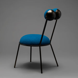 TREVOR DINING CHAIR - COLOURED FRAME