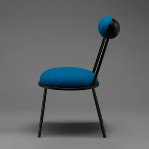 TREVOR DINING CHAIR - COLOURED FRAME